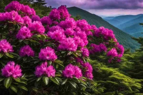 Rhododendron-in-full-bloom Rhododendron-in-full-bloom